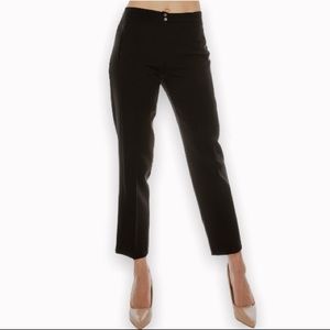 NWT Zac & Rachel Bond 18 Black Ankle Pants